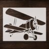 Airplane Stencil