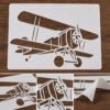 Airplane Stencil 8