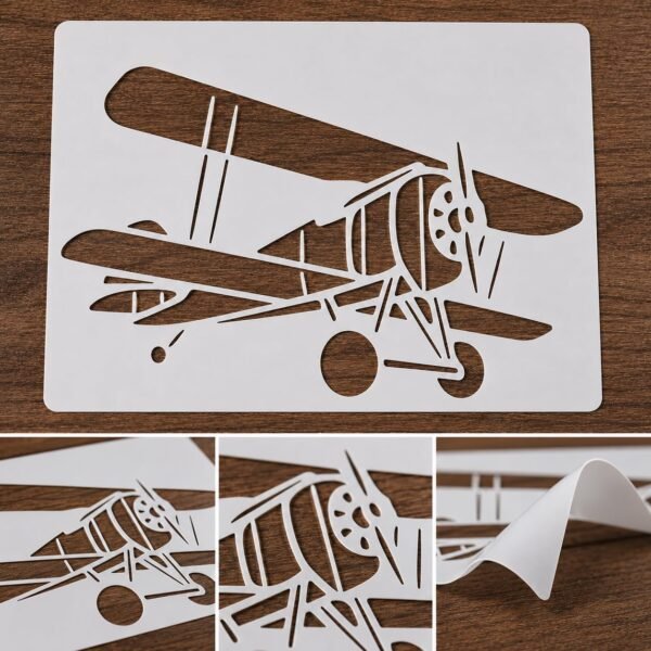 Airplane Stencil 8