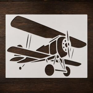 Airplane Stencil