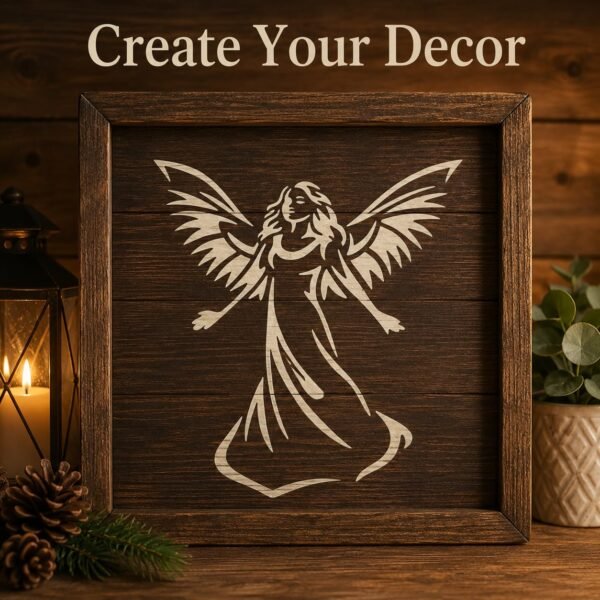 Angel Stencil 7