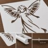 Angel Stencil 8
