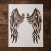 Angel Wings Stencil
