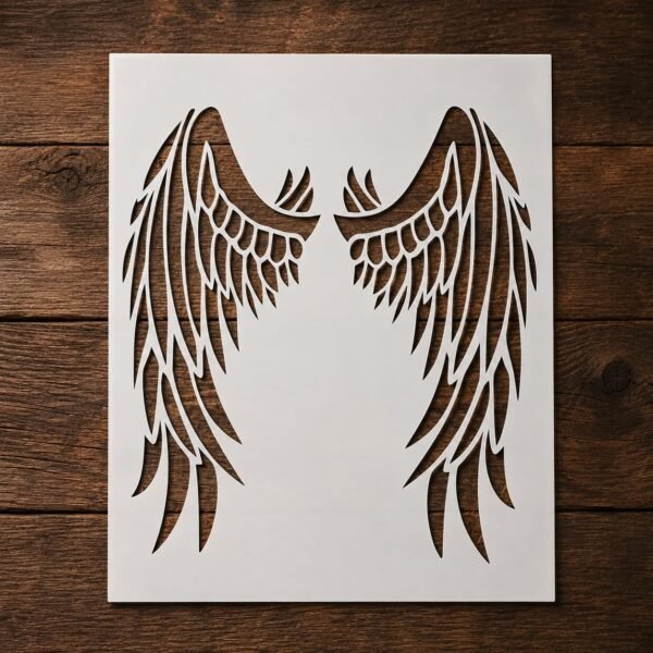 Angel Wings Stencil