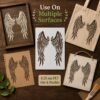 Angel Wings Stencil 5