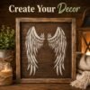 Angel Wings Stencil 7