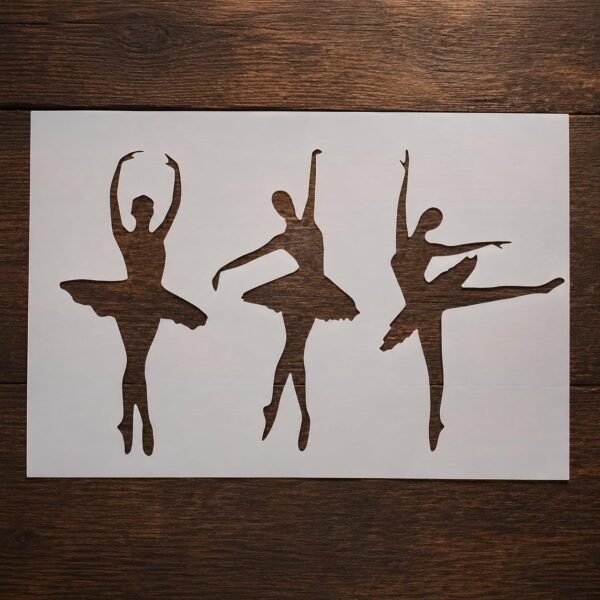 Ballerina Stencil