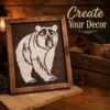 Bear Stencil 7