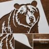 Bear Stencil 8