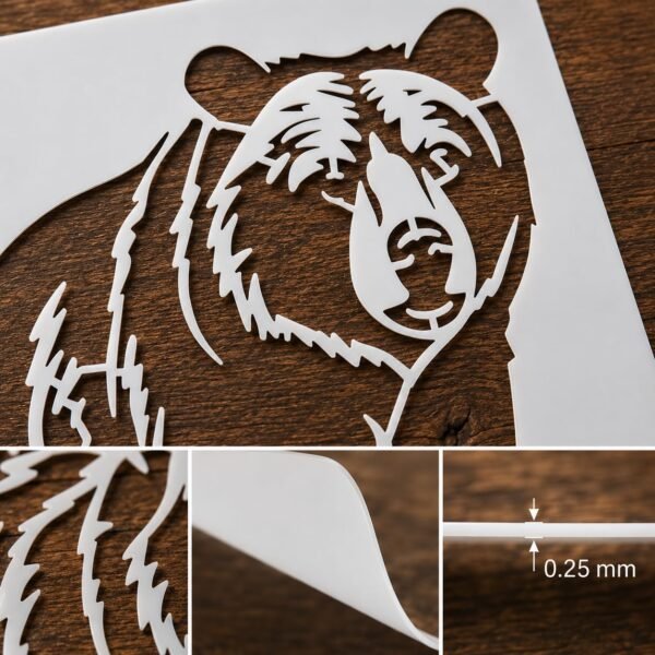 Bear Stencil 8