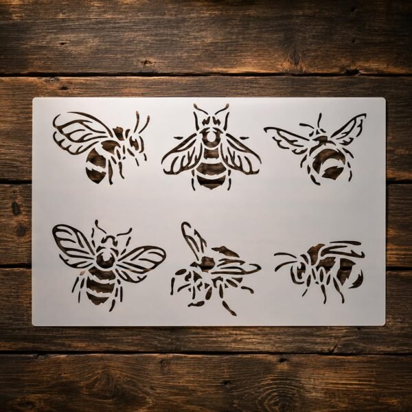 Bees Stencil