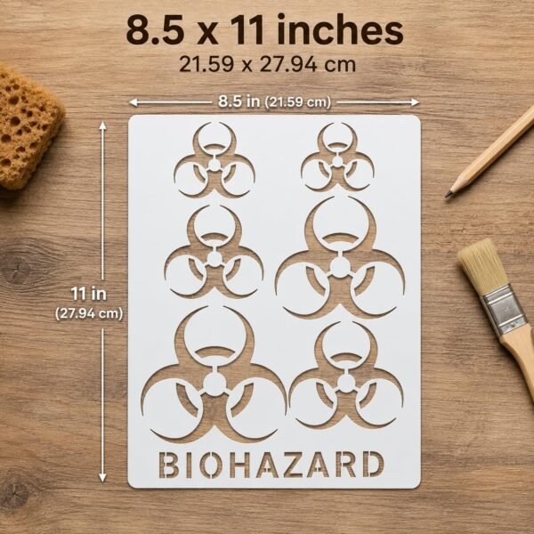 Biohazard Stencil 2