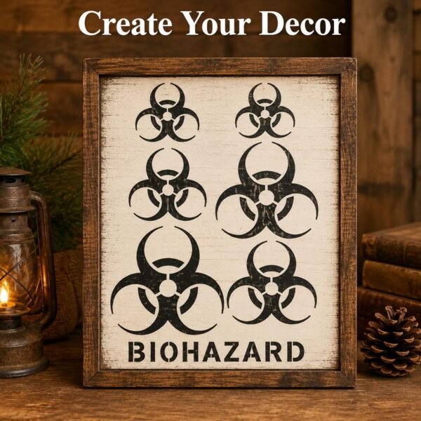 Biohazard Stencil 7