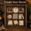Books Stencil 7