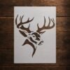 Buck Deer Stencil