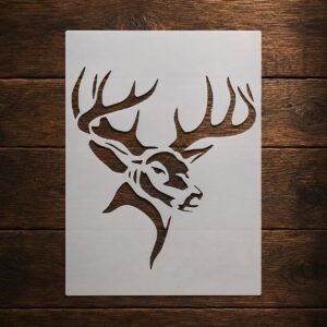 Buck Deer Stencil