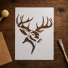 Buck Deer Stencil 3