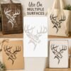 Buck Deer Stencil 5