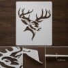 Buck Deer Stencil 6
