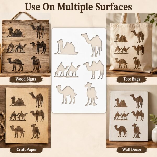 Camel Stencil 5