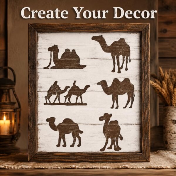 Camel Stencil 7