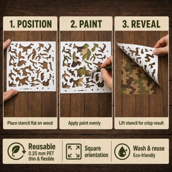 Camouflage Stencil 4