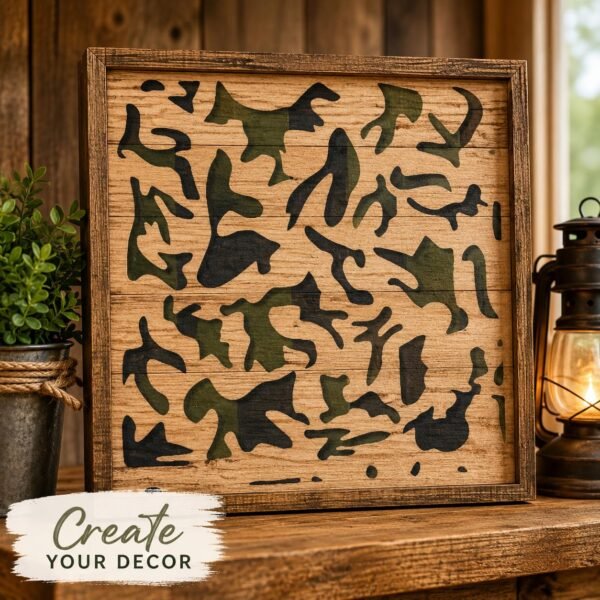Camouflage Stencil 7