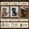 Cat Stencil 4