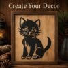 Cat Stencil 7