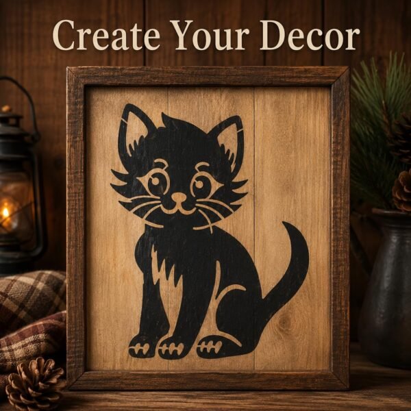Cat Stencil 7