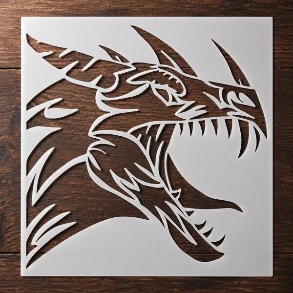 Celtic Dragon 1pc Stencil