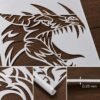 Celtic Dragon 1pc Stencil 8