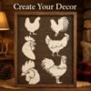 Chicken Stencil 7