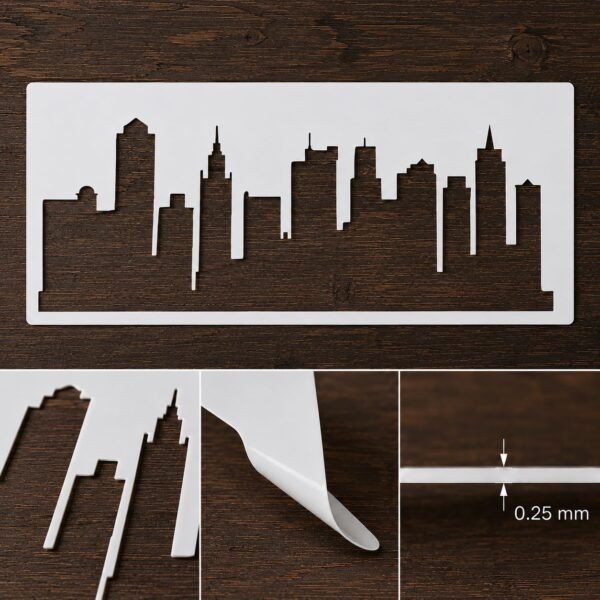 City Building Stencil 8