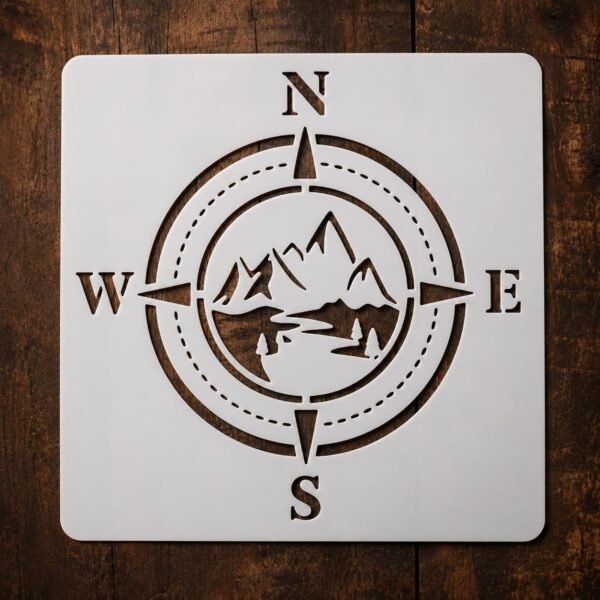 Compass Stencil