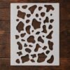 Cow Print Stencil