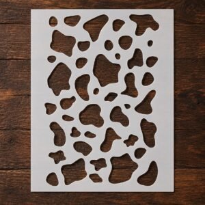 Cow Print Stencil