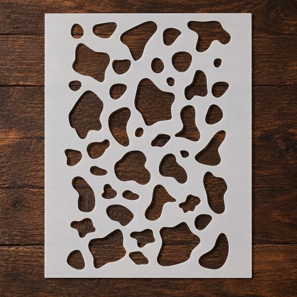 Cow Print Stencil