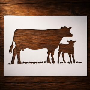 Cow Stencil