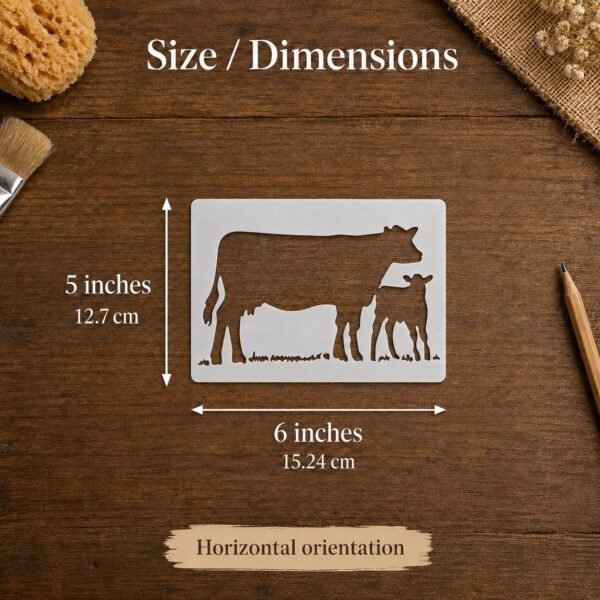 Cow Stencil 2