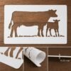 Cow Stencil 8