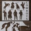 Cowboys Stencil 8