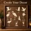 Crane Stencil 7