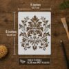 Damask Stencil 2