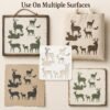 Deers Stencil 5