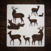 Deers Stencil