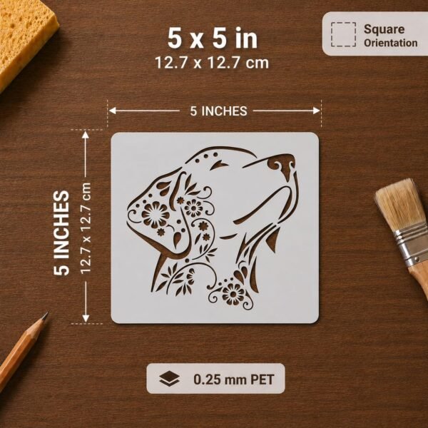 Dog Stencil 2