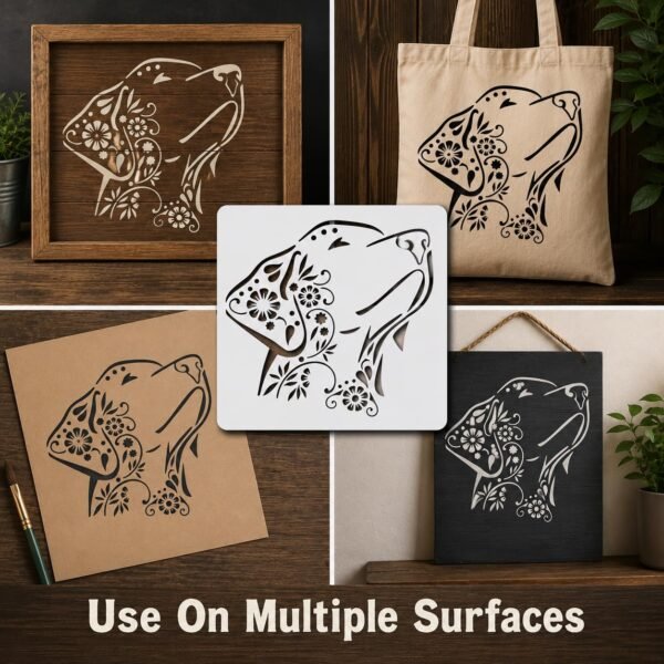 Dog Stencil 5