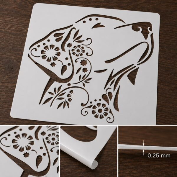 Dog Stencil 8