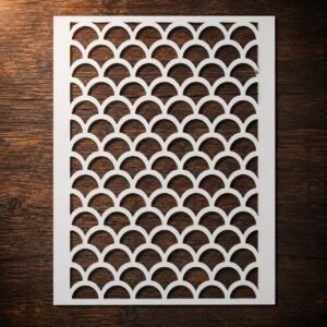 Dragon Scale Stencil